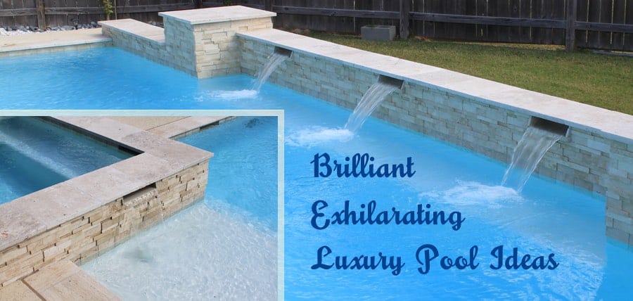 Brilliant and Exhilarating Luxury Backyard Pool Ideas