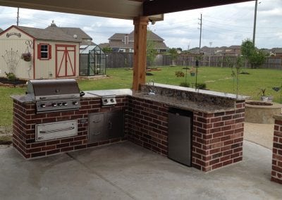 Outdoor kitchens, pulliam pools